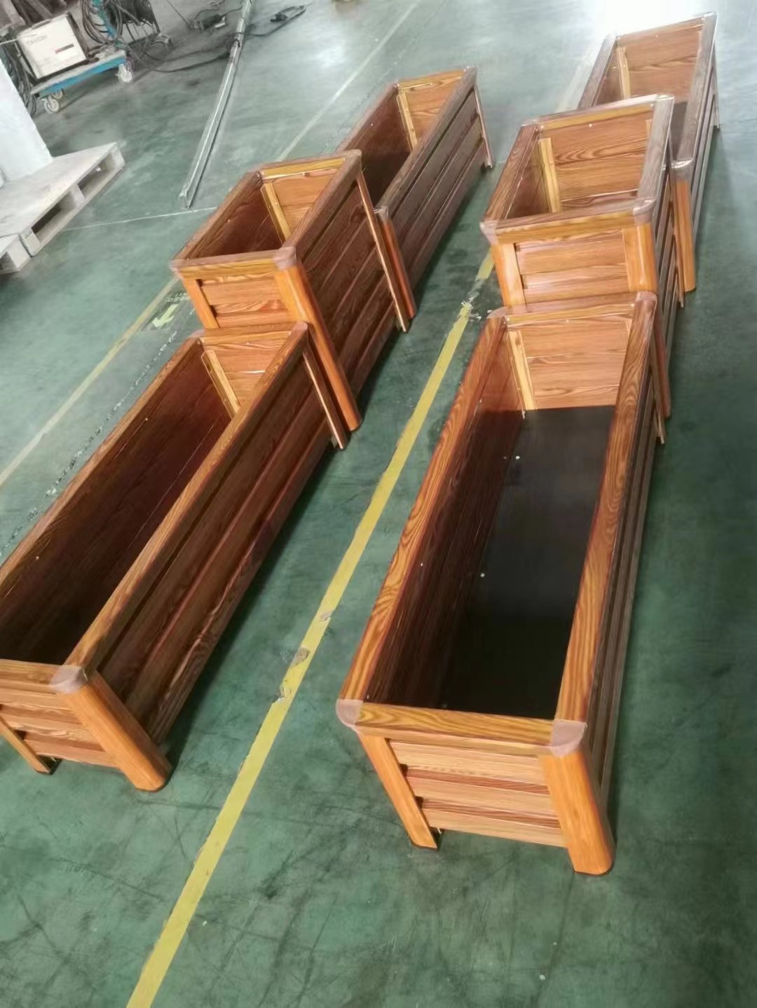 碳纖維仿木花盆02 碳纖維仿木花盆02